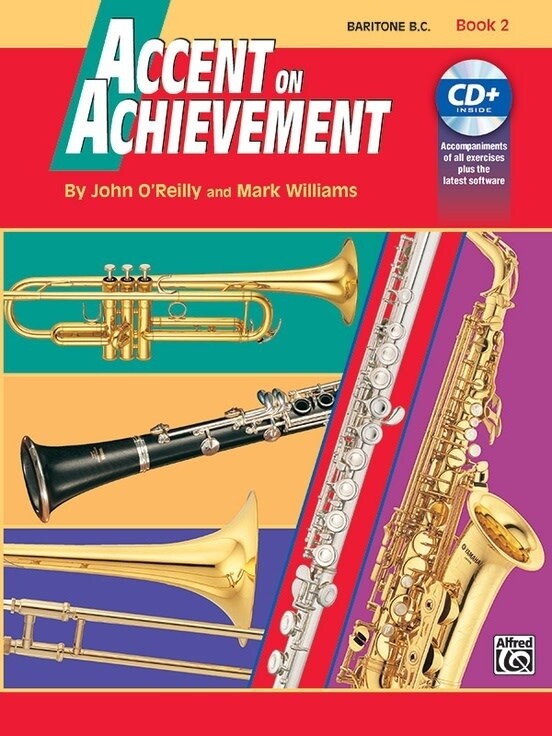 Accent on Achievement, Book 2 with CD - Baritone B.C.
