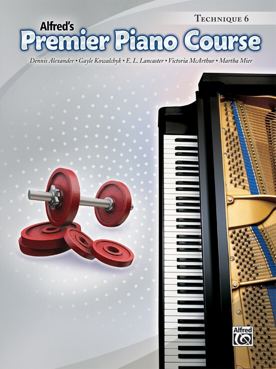 Alfred&#39;s Premier Piano Course Technique 6
