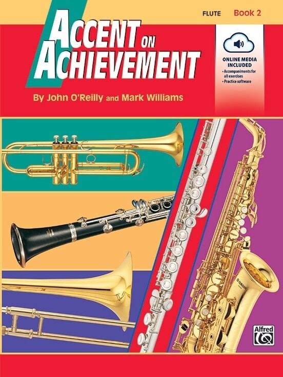Accent on Achievement, Book 2 with Online Media - Flute