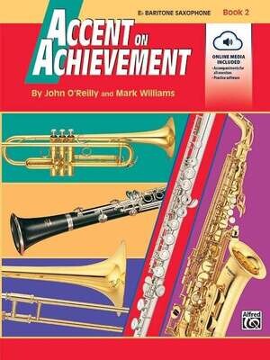 Accent on Achievement, Book 2 with Online Media - Bari Sax