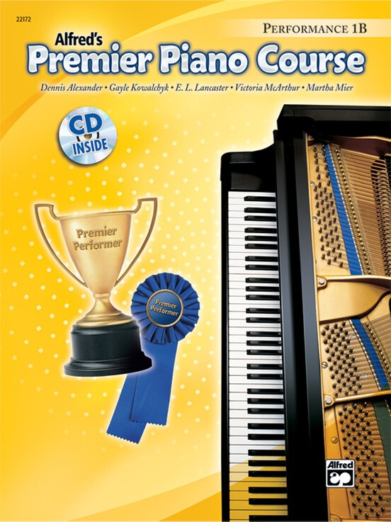Alfred&#39;s Premier Piano Course Performance Book 1B CD Included