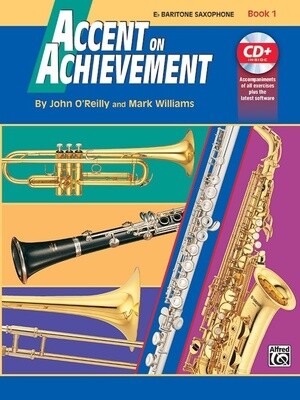 Accent on Achievement, Book 1 with Online Media - Bari Sax
