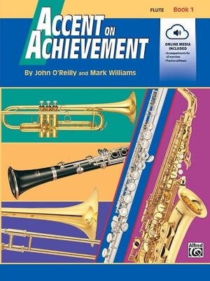 Accent on Achievement, Book 1 with Online Media - Flute