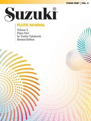 Suzuki Flute School Piano Accompaniment Volume 3