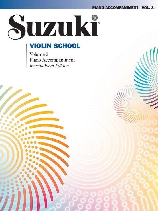 Suzuki Violin School, Volume 3 - Piano Acc. (International Edition)