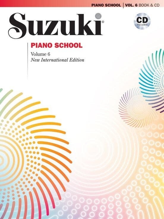 Suzuki Piano School, Volume 6 - New International Edition with CD