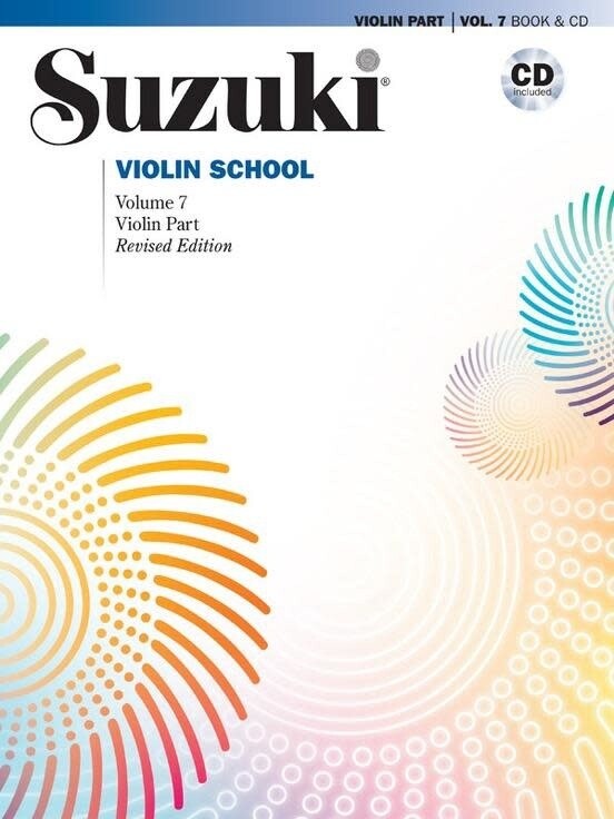 Suzuki Violin School, Volume 7 - Violin Part with CD (International Edition)