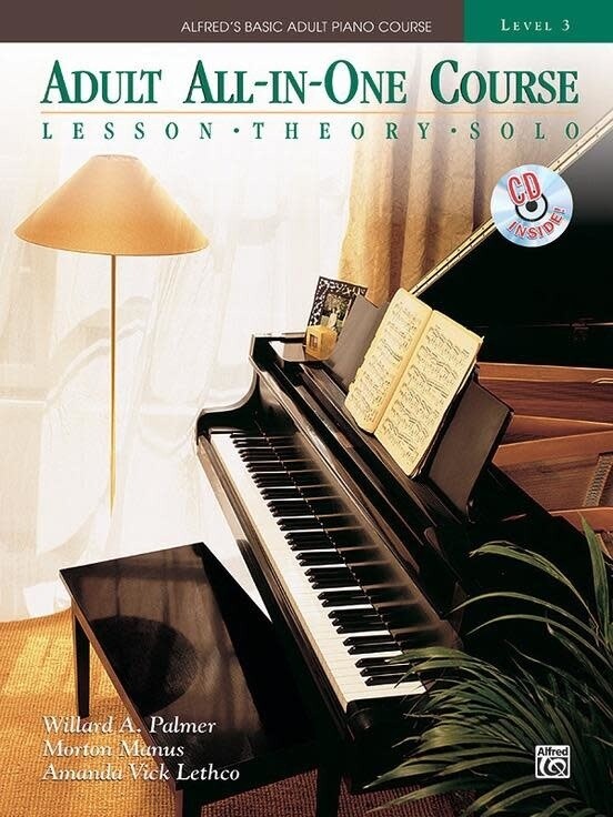 Alfred&#39;s Adult All-in-One Course, Book 3 Book/CD
