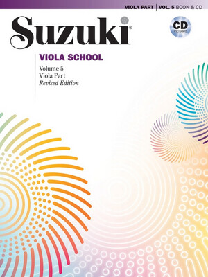 Suzuki Viola School 5 Book &amp; CD (Revised)