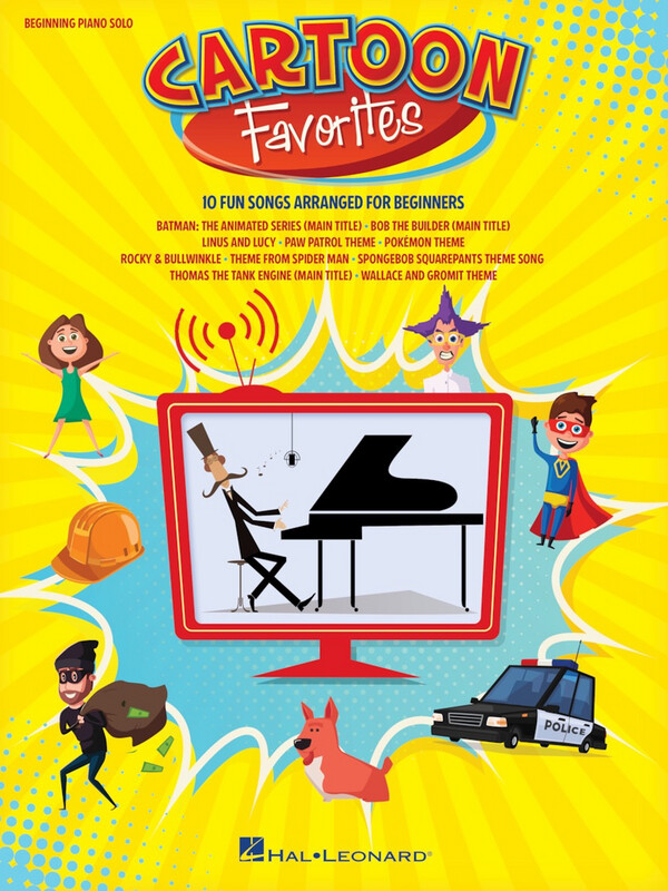 Cartoon Favorites Beginning Piano Solo - Big Note