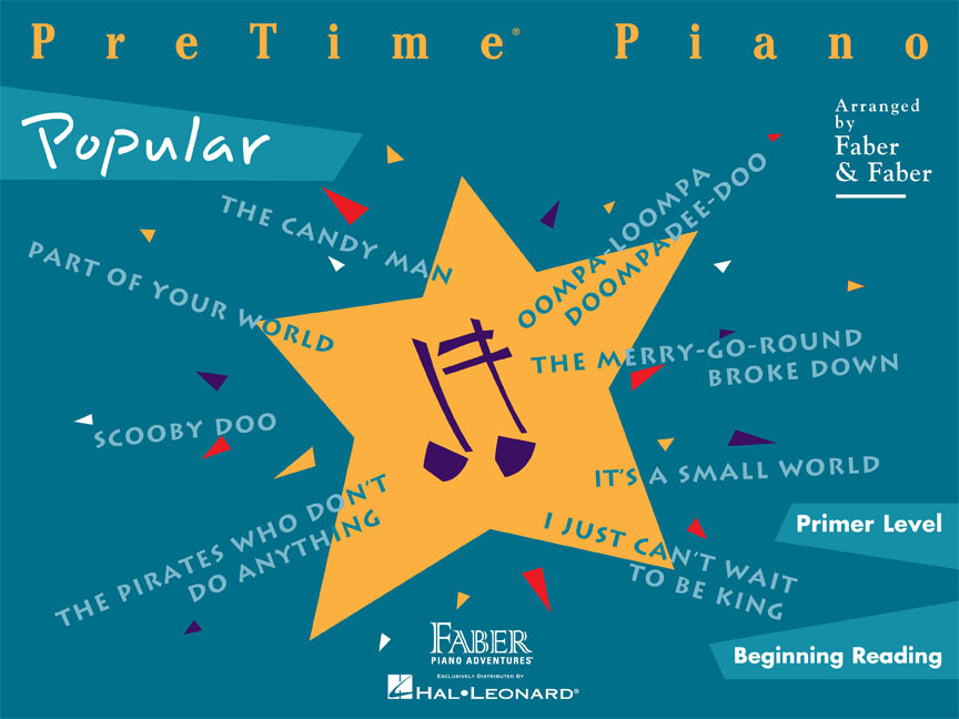 PreTime Piano Popular, Primer Level