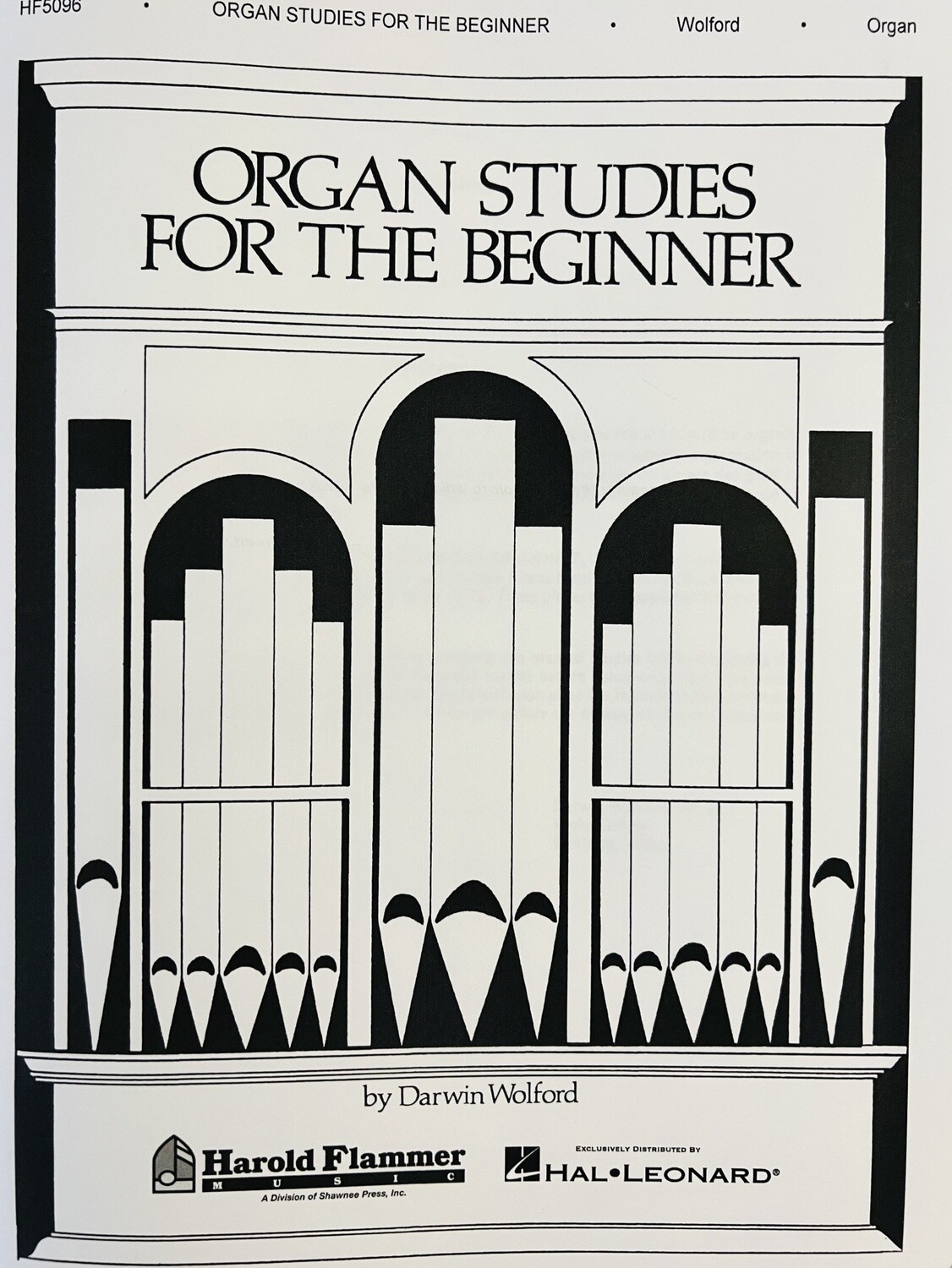 Organ Studies for the Beginner - Darwin Wolford