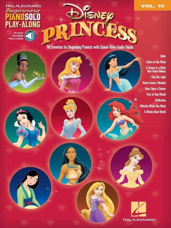 Disney Princess - Big Note w/Online Audio Access