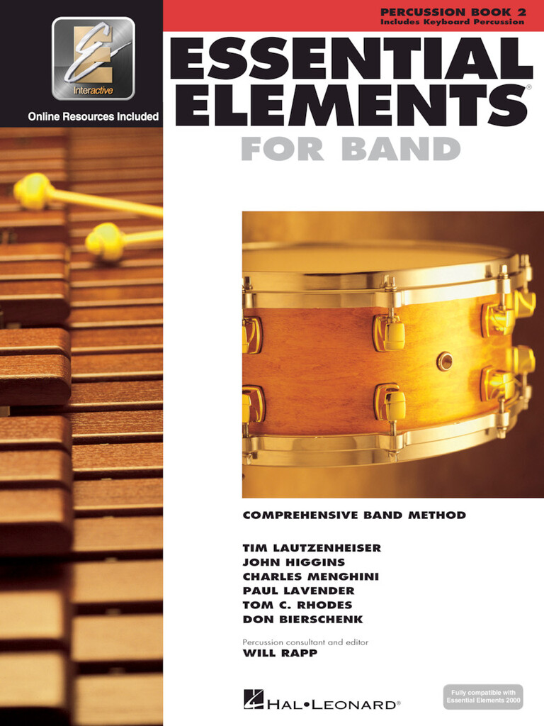 Essential Elements Book 2 Percussion