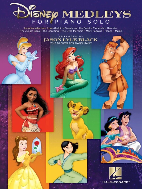 Disney Medleys for Piano Solo arr. Jason Lyle Black