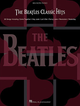Beatles Classic Hits - Big Note Piano