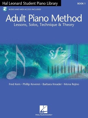 Hal Leonard Adult Piano Method Book 1 with Audio Access