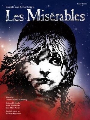 Les Miserables Vocal Selections - Easy Piano