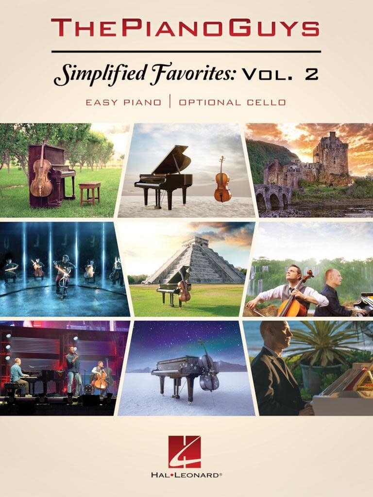 Piano Guys - Simplified Favorites, Volume 2 - Easy Piano | Cello