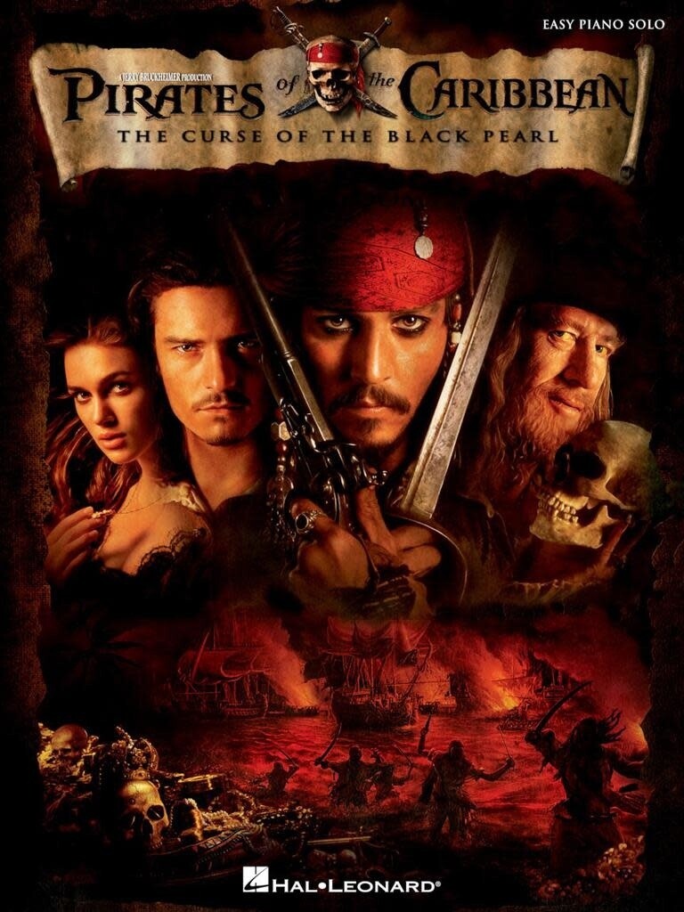 Pirates of The Caribbean: Curse of The Black Pearl - Easy Piano