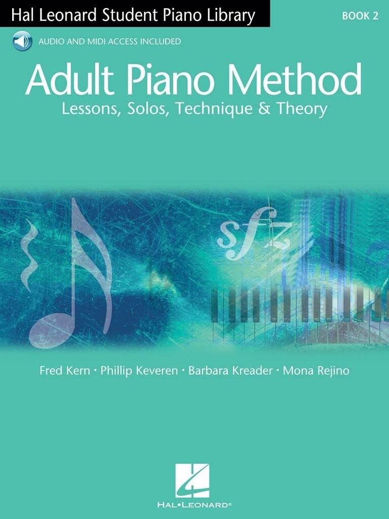 Hal Leonard Adult Piano Method, Book 2 with Audio Access