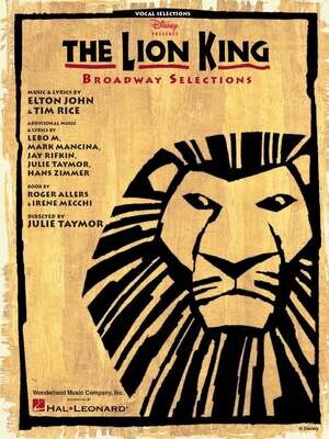 Lion King - Vocal Selections from the Broadway Musical