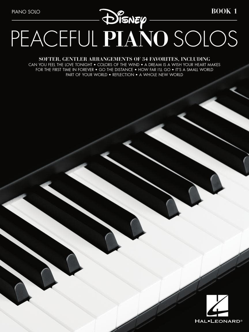 Disney Peaceful Piano Solos - Book 1
