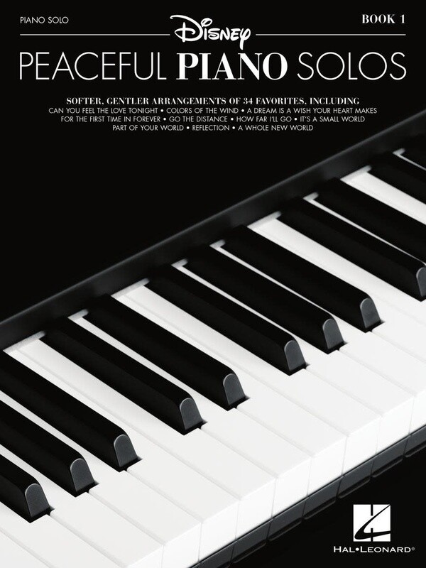 Disney Peaceful Piano Solos - Book 1