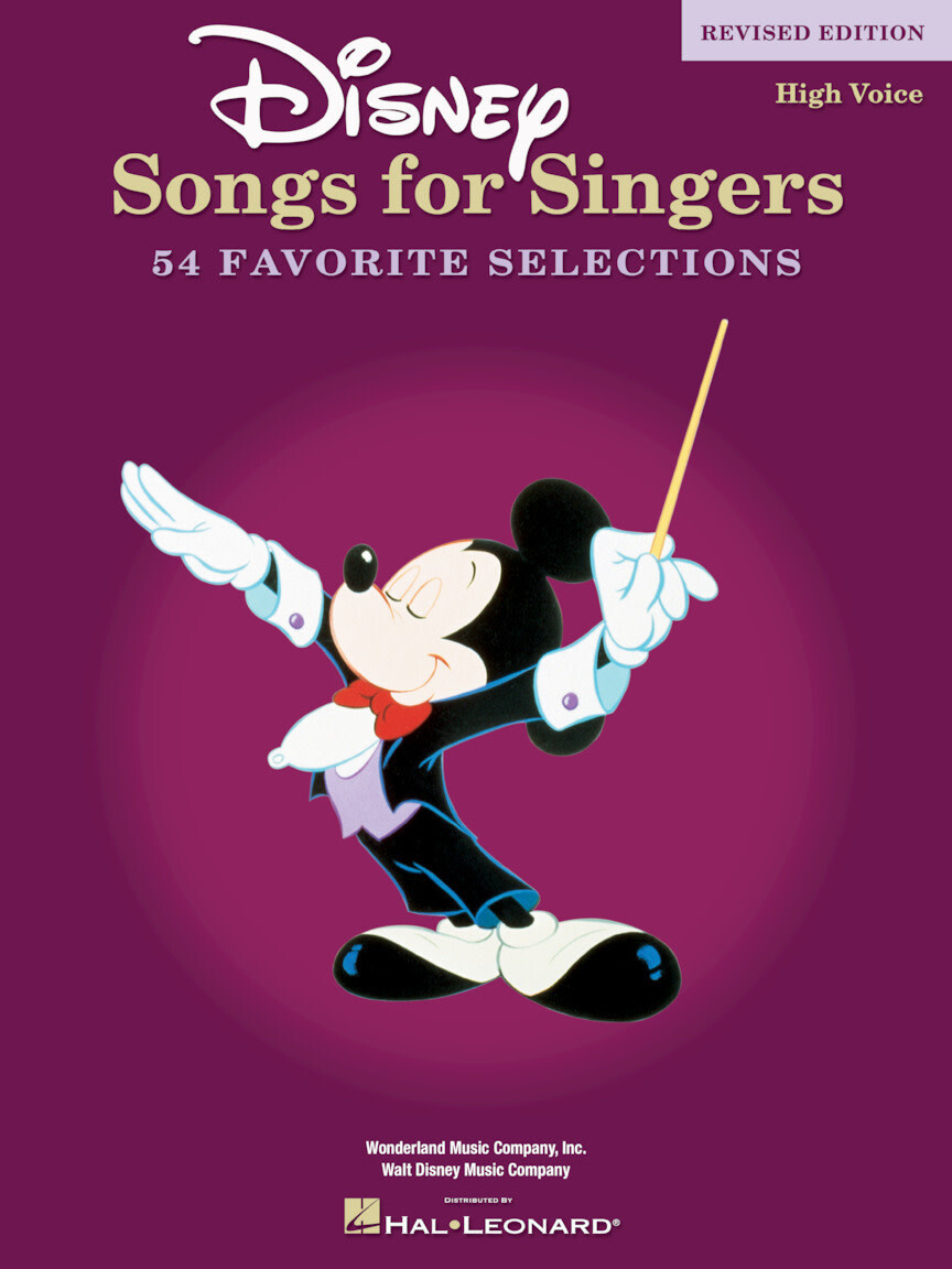 Disney Songs for Singers - 54 Classics for High Voice