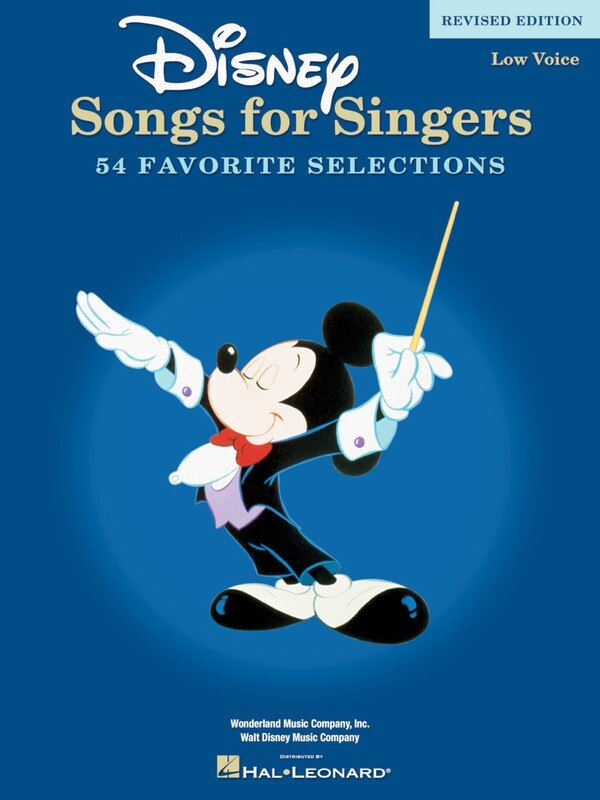 Disney Songs for Singers - 45 Classics for Low Voice