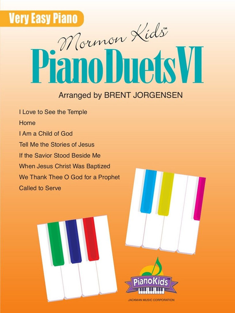 Mormon Kids Piano Duets 6 arr. Brent Jorgensen