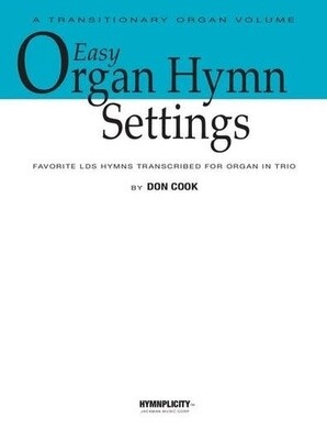 Easy Organ Hymn Settings arr. Don Cook