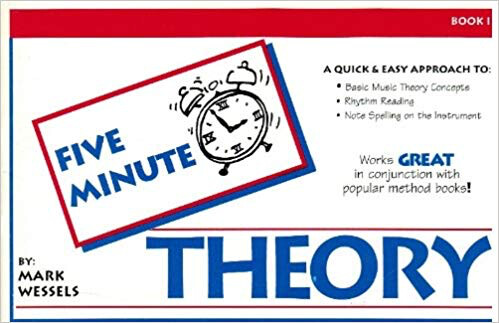 Five Minute Theory for Trumpet (cornet), French Horn and Baritone TC by Mark Wessels