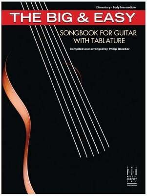 Big &amp; Easy Songbook for Guitar with Tablature