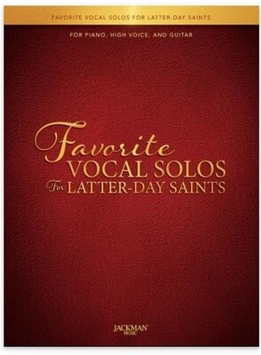 Favorite Vocal Solos for Latter-day Saints - High Voice