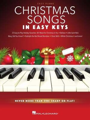 Christmas Songs in Easy Keys - Easy Piano