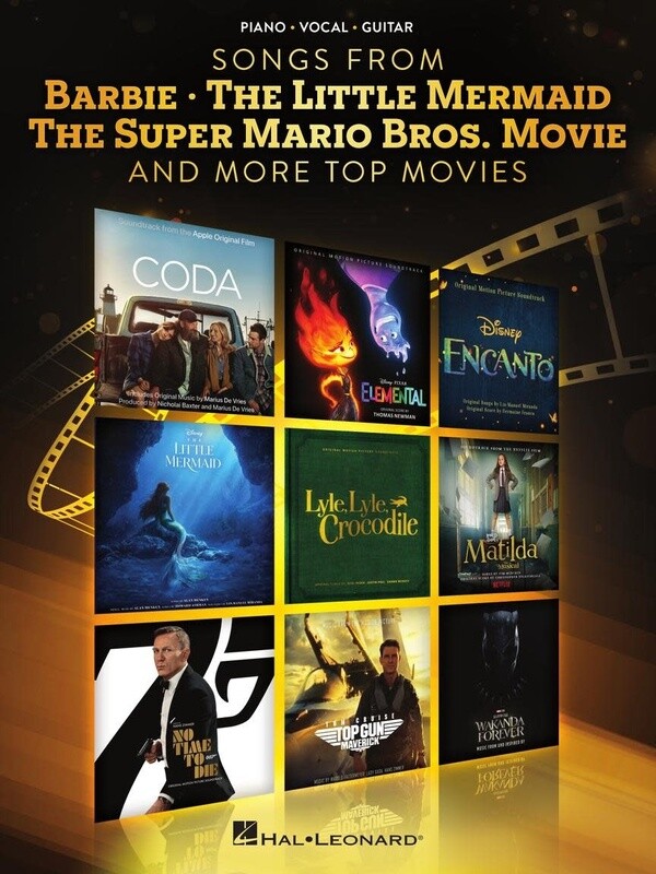Songs from Barbie, Little Mermaid, Super Mario Bros. Movie, and More Top Movies PVG