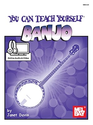 You Can Teach Yourself Banjo by Janet Davis - Book + Online Access