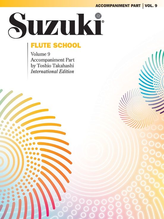 Suzuki Flute School, Volume 9 - Piano Acc. (International Edition)