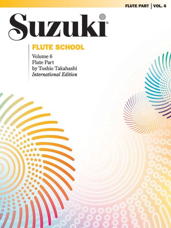 Suzuki Flute School, Volume 6 - Flute Part (International Edition)