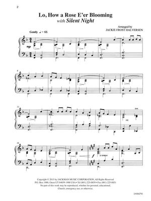 Christmas Close Up - Intermediate Piano Arrangements by Jackie Frost Halversen