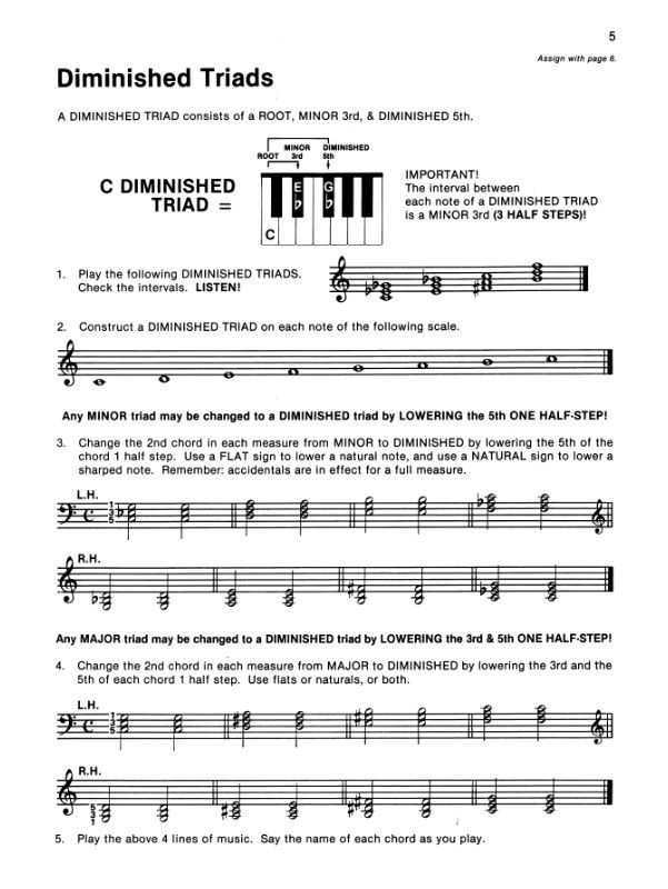 Alfred's Basic Piano Library - Theory, Book 6 *