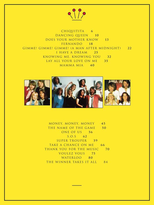 ABBA Gold Greatest Hits PVG