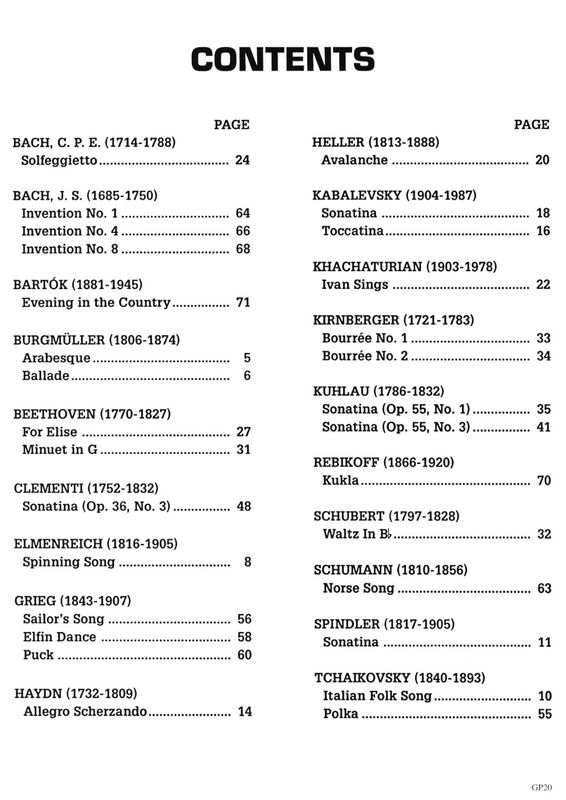 Bastien Piano Literature, Volume 3