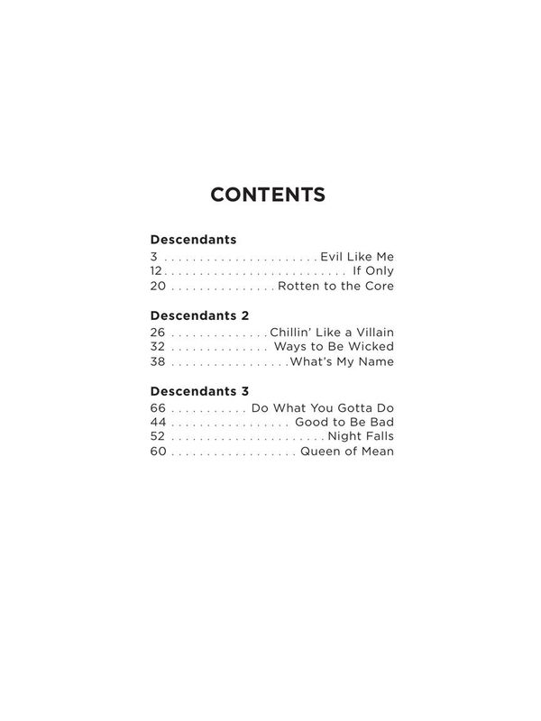 Descendants Easy Piano Collection - Music from the Disney Trilogy