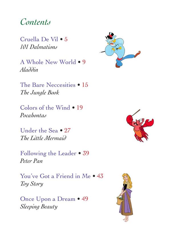 Disney's My First Songbook, Volume 1 - Easy Piano