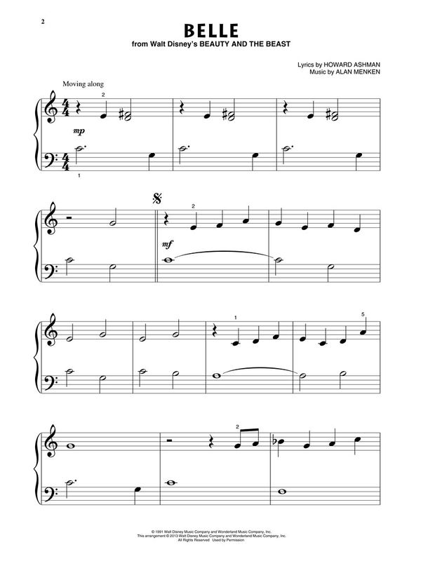 Disney Princess - Big Note w/Online Audio Access