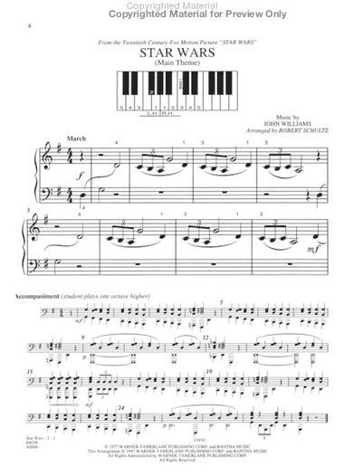 Star Wars arr. Robert Schultz - 5 Finger