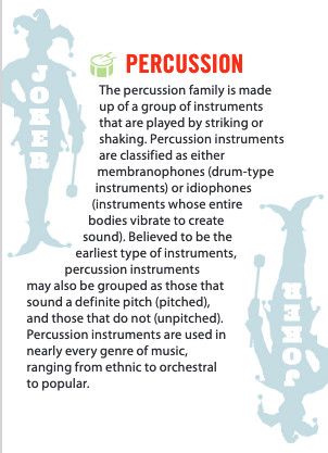 Music Playing Cards: Instruments