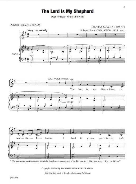 Duetbook - Vocal Duets arr. Donald Ripplinger